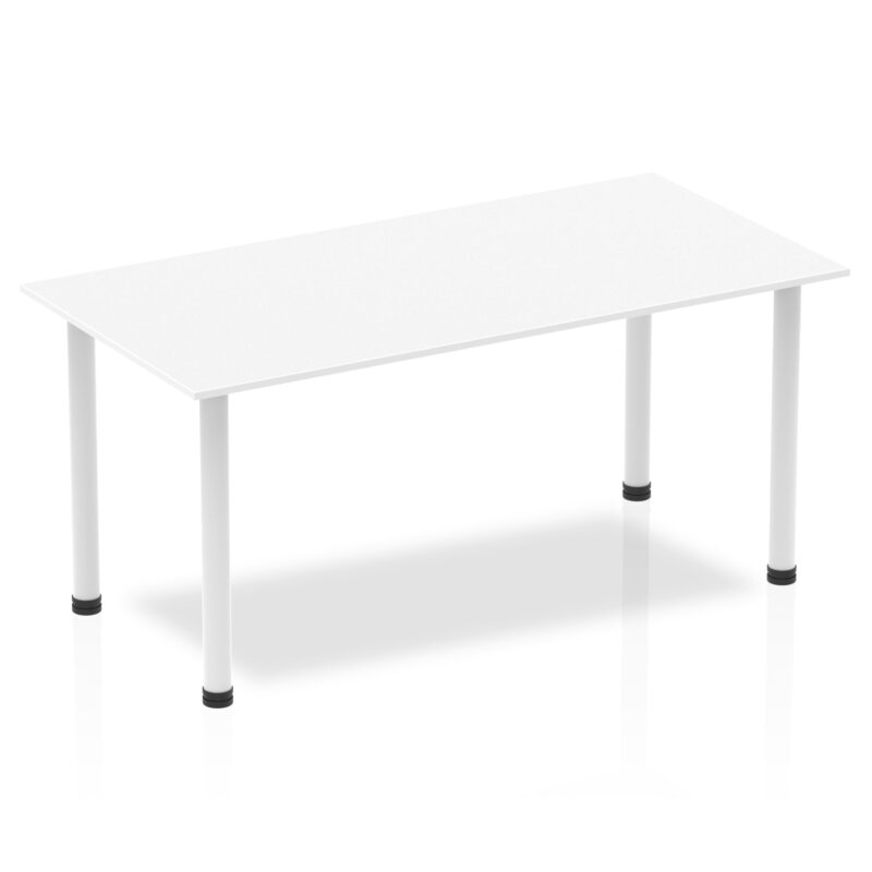 Impulse 1600mm Straight Table With Post Leg - Image 30