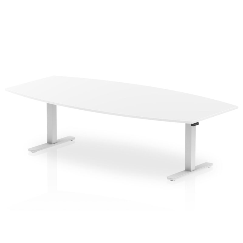 High Gloss Writable Boardroom Table Height Adjustable - Image 8