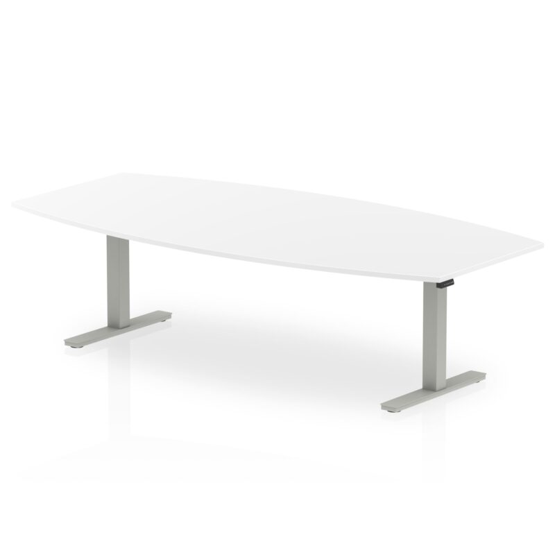 High Gloss Writable Boardroom Table Height Adjustable - Image 15