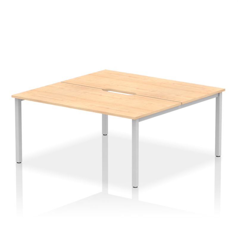Evolve Plus B2B Bench Desk - 2 Person - Image 28