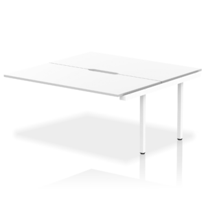 Evolve Plus B2B Bench Desk - 2 Person Extension Kit - Image 36