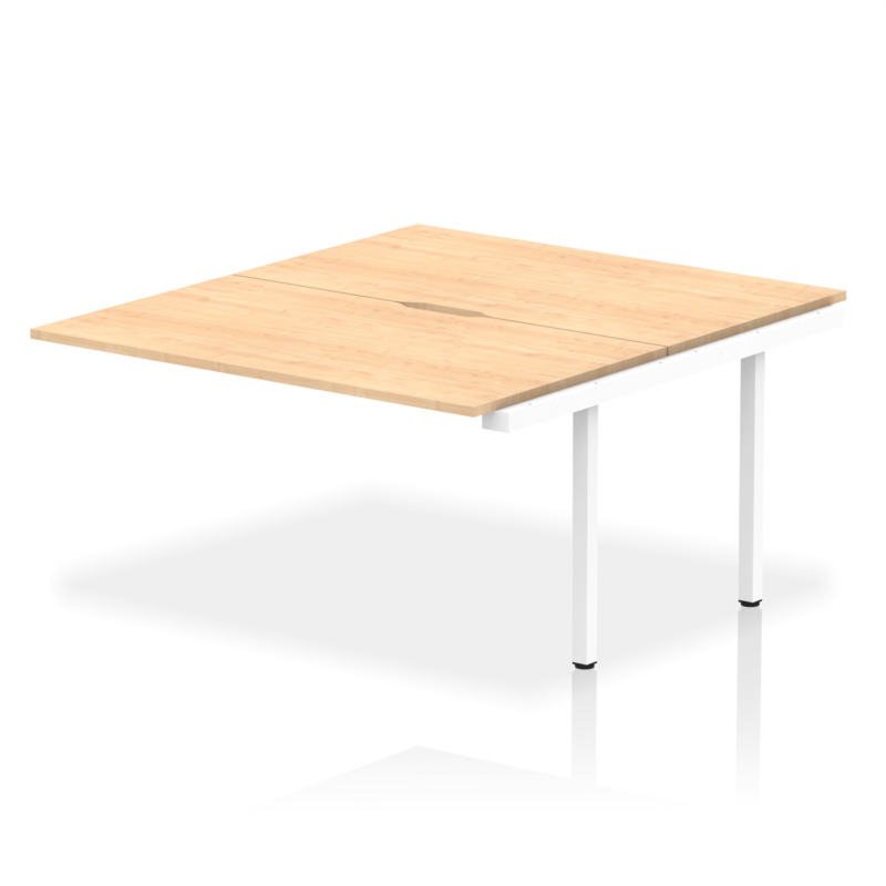 Evolve Plus B2B Bench Desk - 2 Person Extension Kit - Image 18
