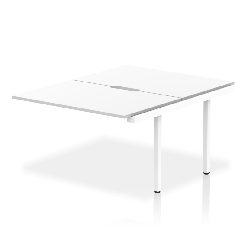 Evolve Plus B2B Bench Desk - 2 Person Extension Kit - Image 12