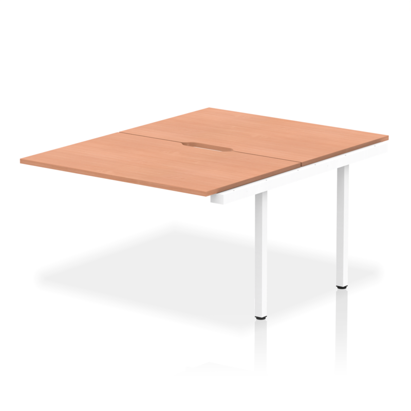 Evolve Plus B2B Bench Desk - 2 Person Extension Kit - Image 2