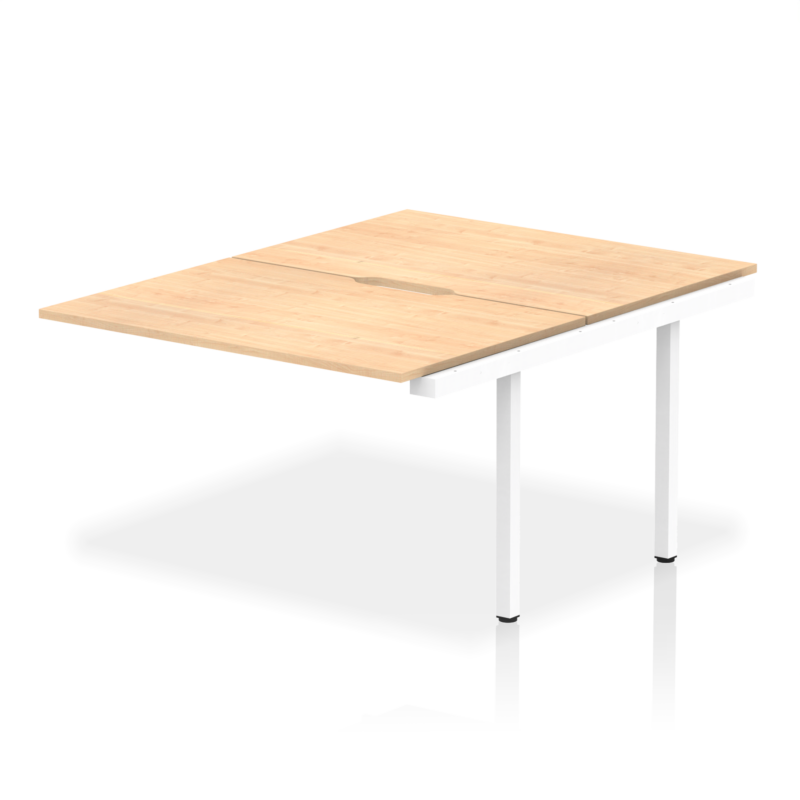 Evolve Plus B2B Bench Desk - 2 Person Extension Kit - Image 6