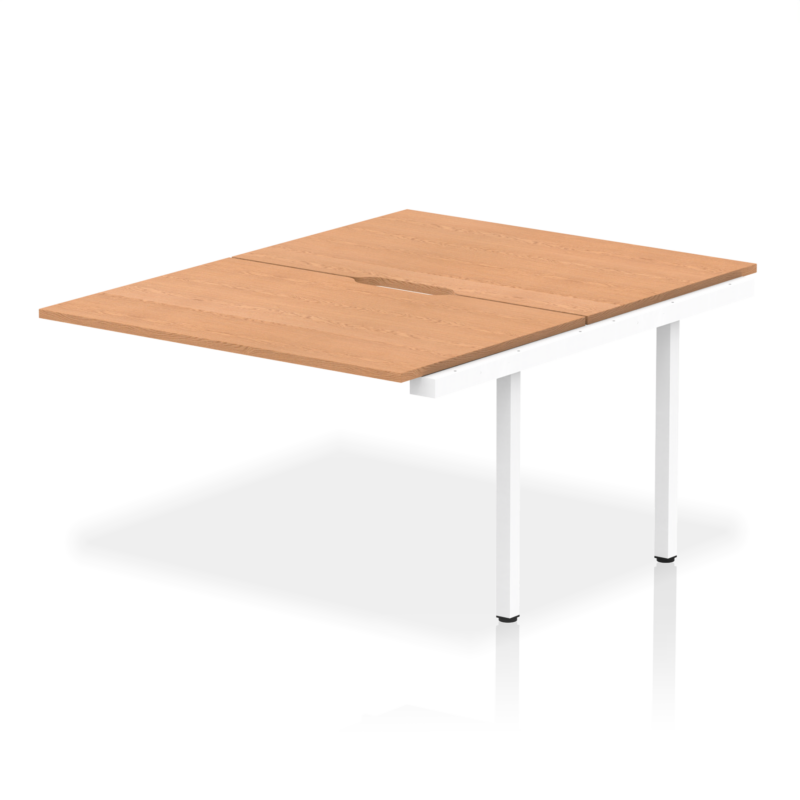 Evolve Plus B2B Bench Desk - 2 Person Extension Kit - Image 8