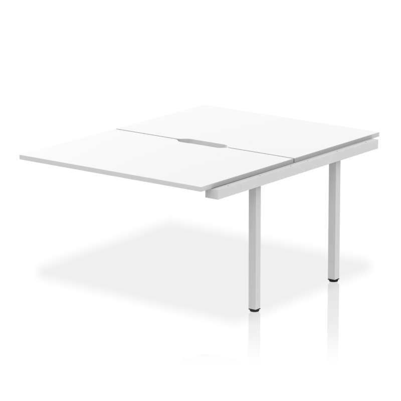 Evolve Plus B2B Bench Desk - 2 Person Extension Kit - Image 11