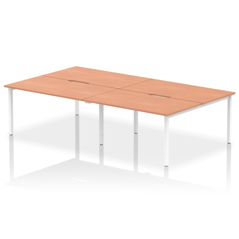 Evolve Plus B2B Bench Desk - 4 Person - Image 14