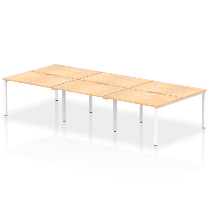 Evolve Plus B2B Bench Desk - 6 Person - Image 6