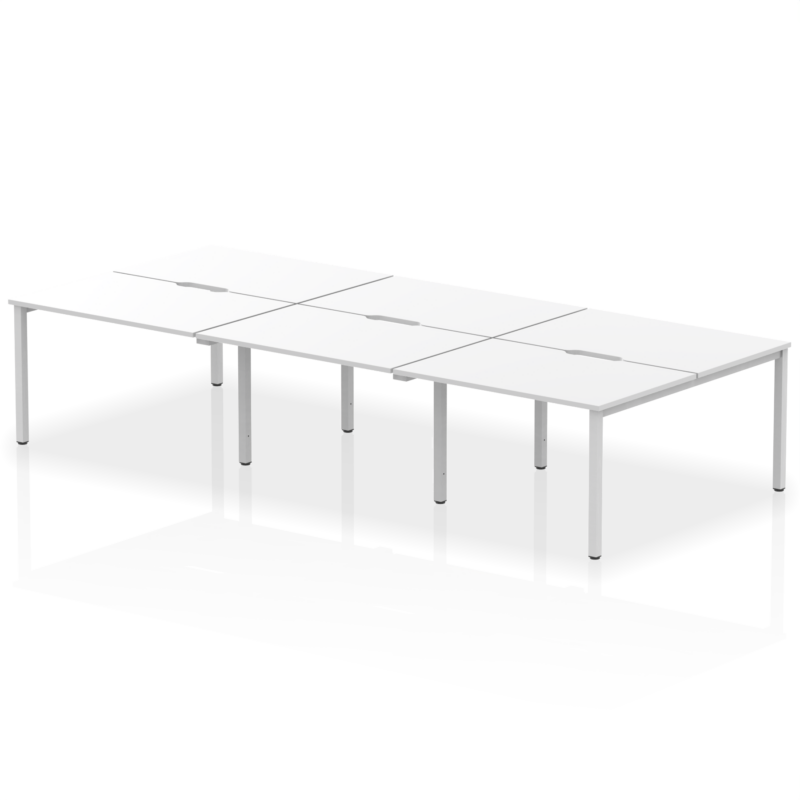 Evolve Plus B2B Bench Desk - 6 Person - Image 11