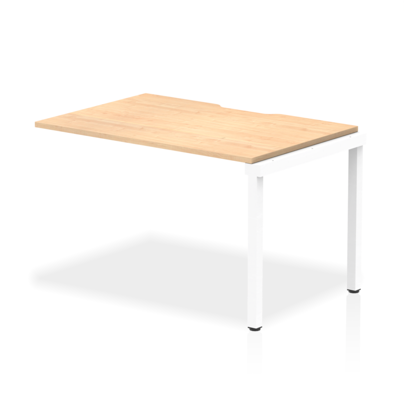 Evolve Plus Single Row Bench Desk Extension Kit - Image 6