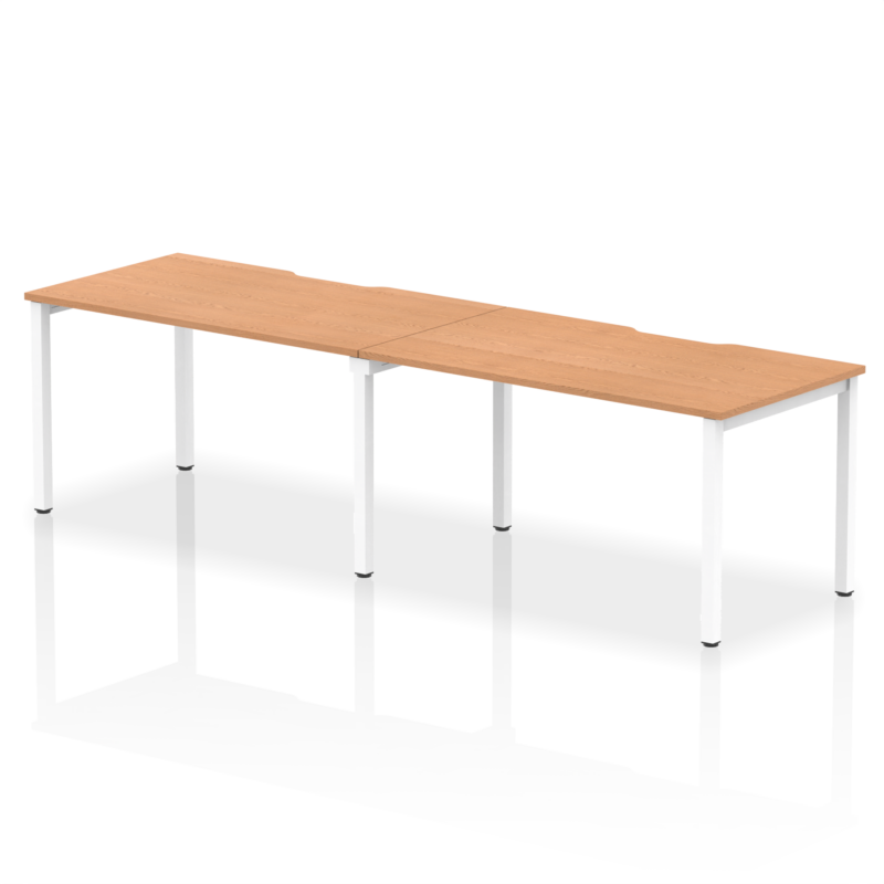 Evolve Plus Single Row Bench Desk - 2 Person - Image 21