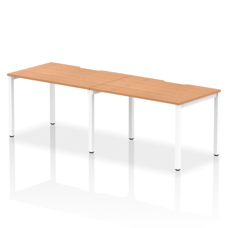 Evolve Plus Single Row Bench Desk - 2 Person - Image 8