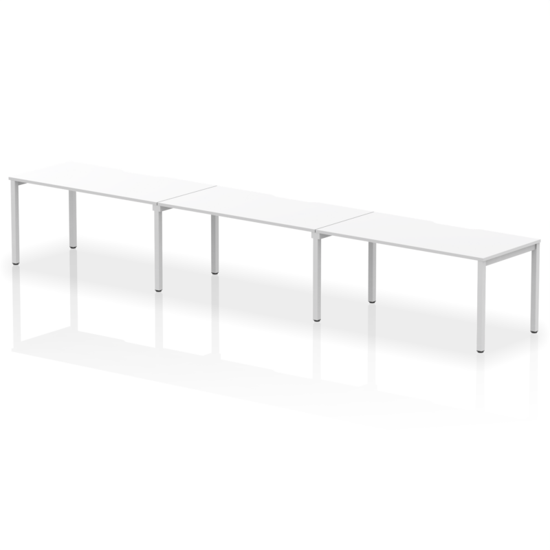 Evolve Plus Single Row Bench Desk - 3 Person - Image 35