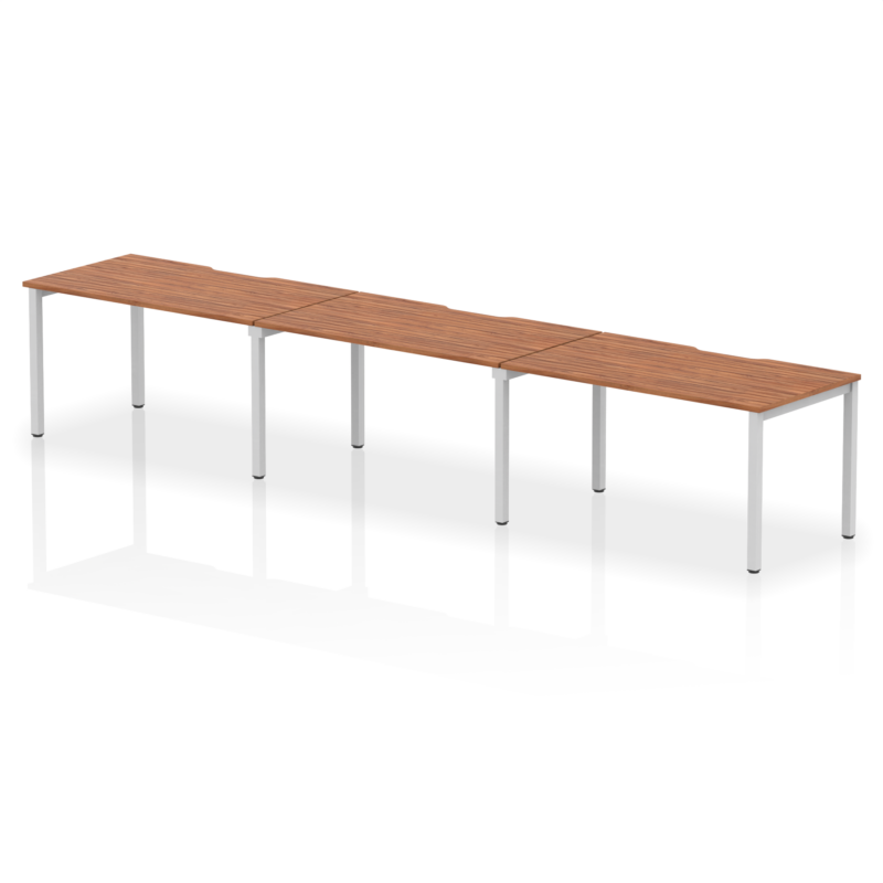 Evolve Plus Single Row Bench Desk - 3 Person - Image 21