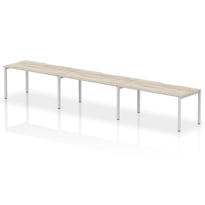 Evolve Plus Single Row Bench Desk - 3 Person - Image 27