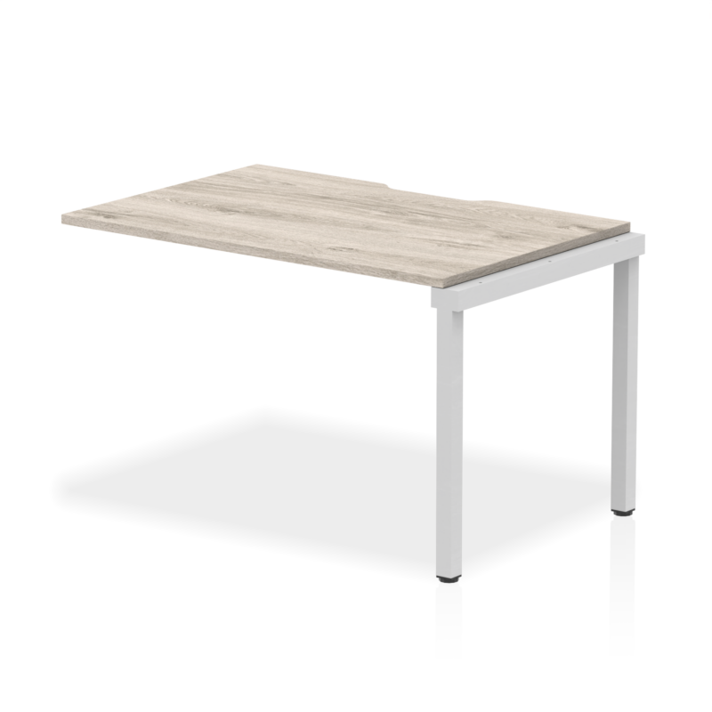 Evolve Plus Single Row Bench Desk Extension Kit - Image 3