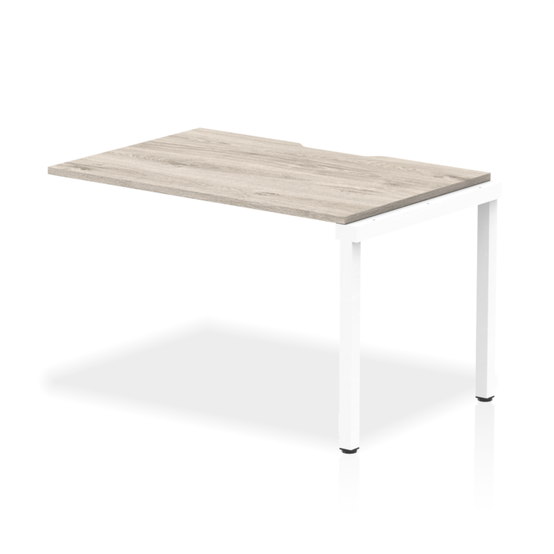 Evolve Plus Single Row Bench Desk Extension Kit - Image 4