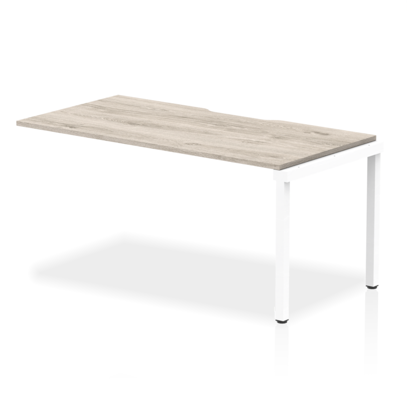 Evolve Plus Single Row Bench Desk Extension Kit - Image 28