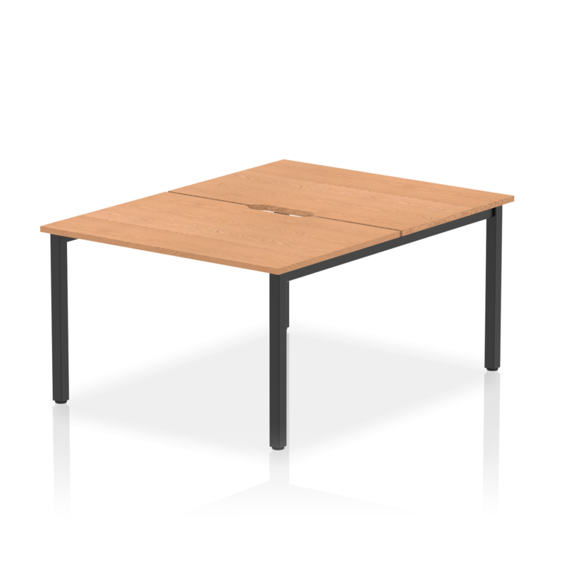 Evolve Plus B2B Bench Desk - 2 Person - Image 41