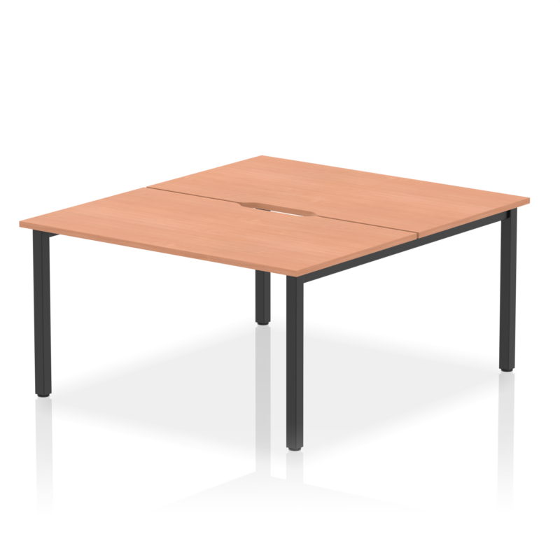 Evolve Plus B2B Bench Desk - 2 Person - Image 43