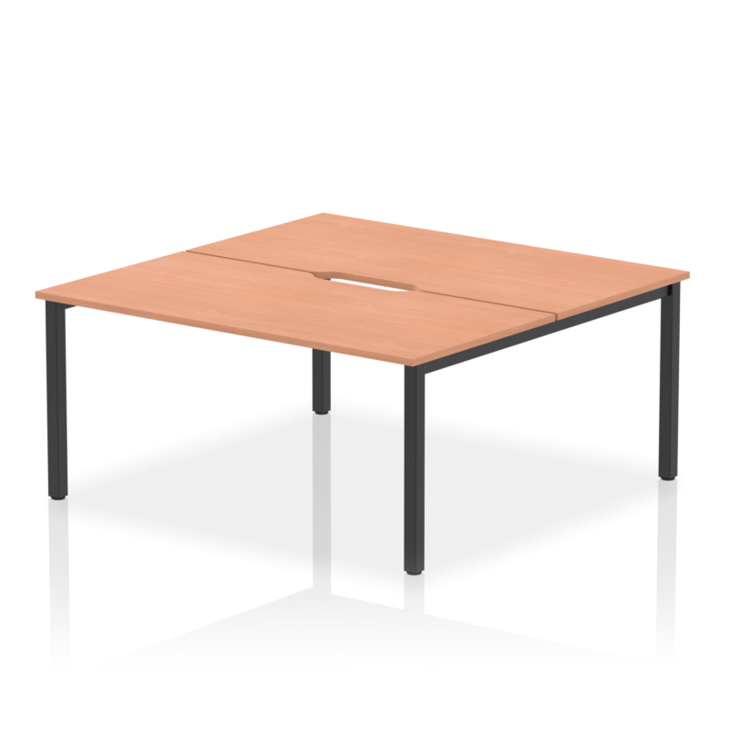 Evolve Plus B2B Bench Desk - 2 Person - Image 49