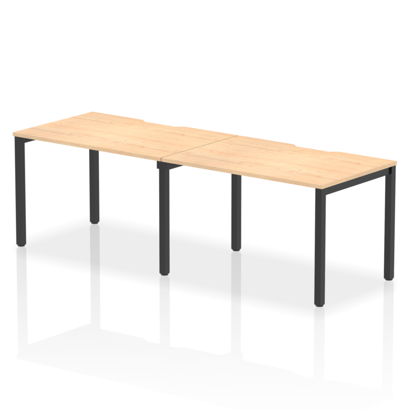Evolve Plus Single Row Bench Desk - 2 Person - Image 40