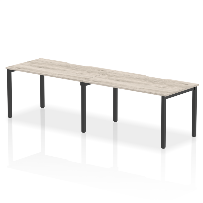 Evolve Plus Single Row Bench Desk - 2 Person - Image 45