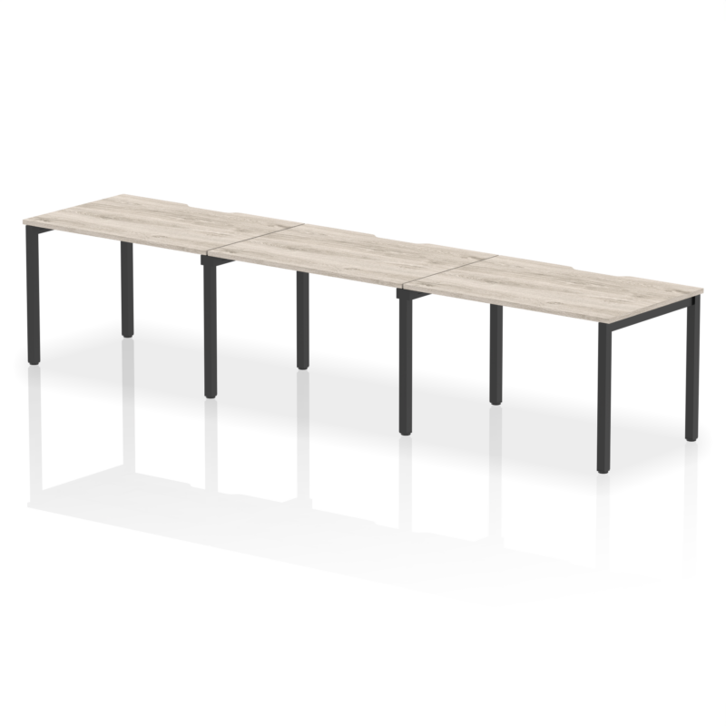 Evolve Plus Single Row Bench Desk - 3 Person - Image 38