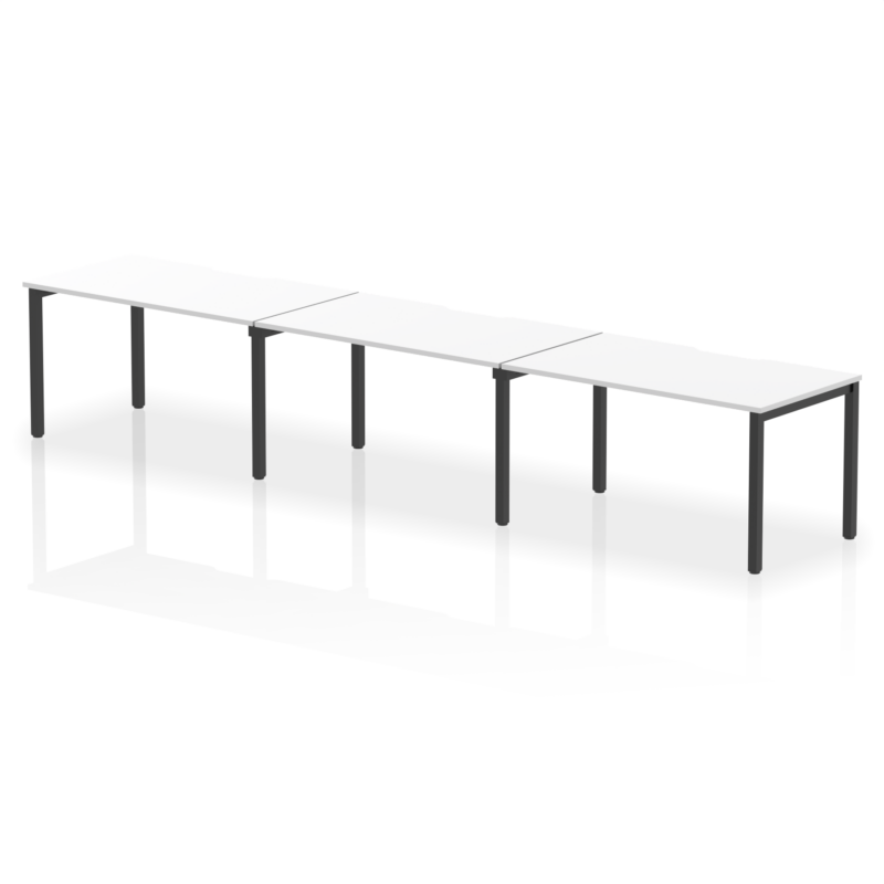 Evolve Plus Single Row Bench Desk - 3 Person - Image 47