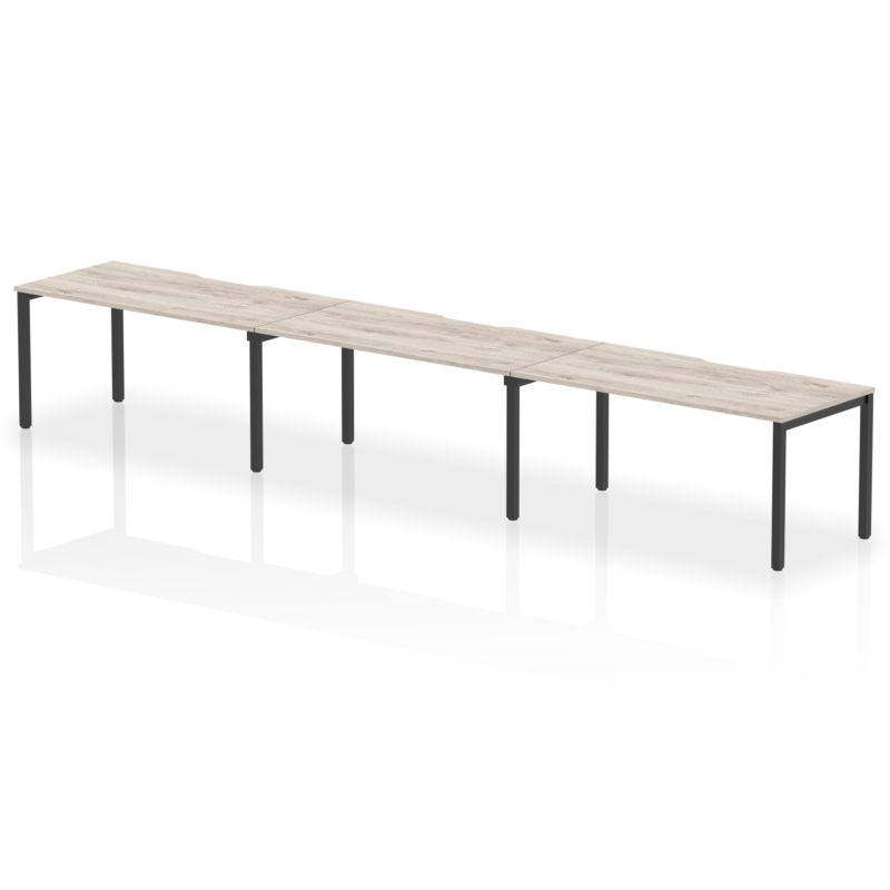 Evolve Plus Single Row Bench Desk - 3 Person - Image 50