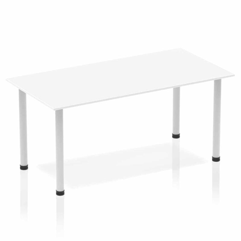 Impulse 1600mm Straight Table With Post Leg - Image 29