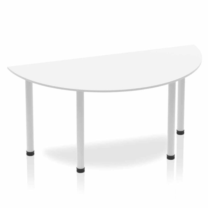 Impulse Semi-Circle Table With Post Leg - Image 29