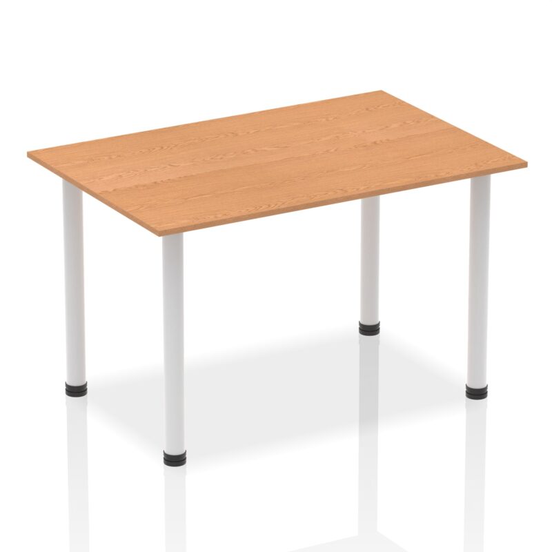Impulse 1400mm Straight Table With Post Leg - Image 16