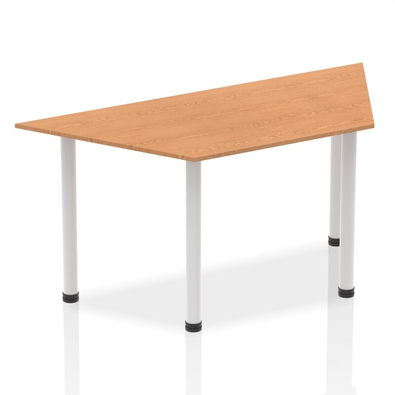 Impulse Trapezium Table With Post Leg - Image 16