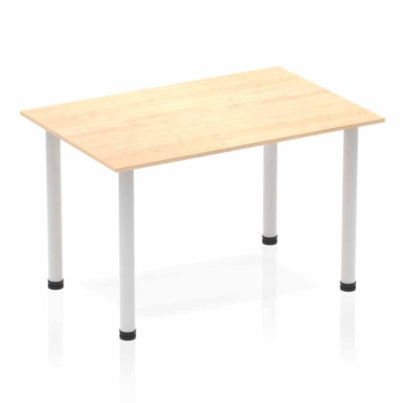 Impulse 1200mm Straight Table With Post Leg - Image 14