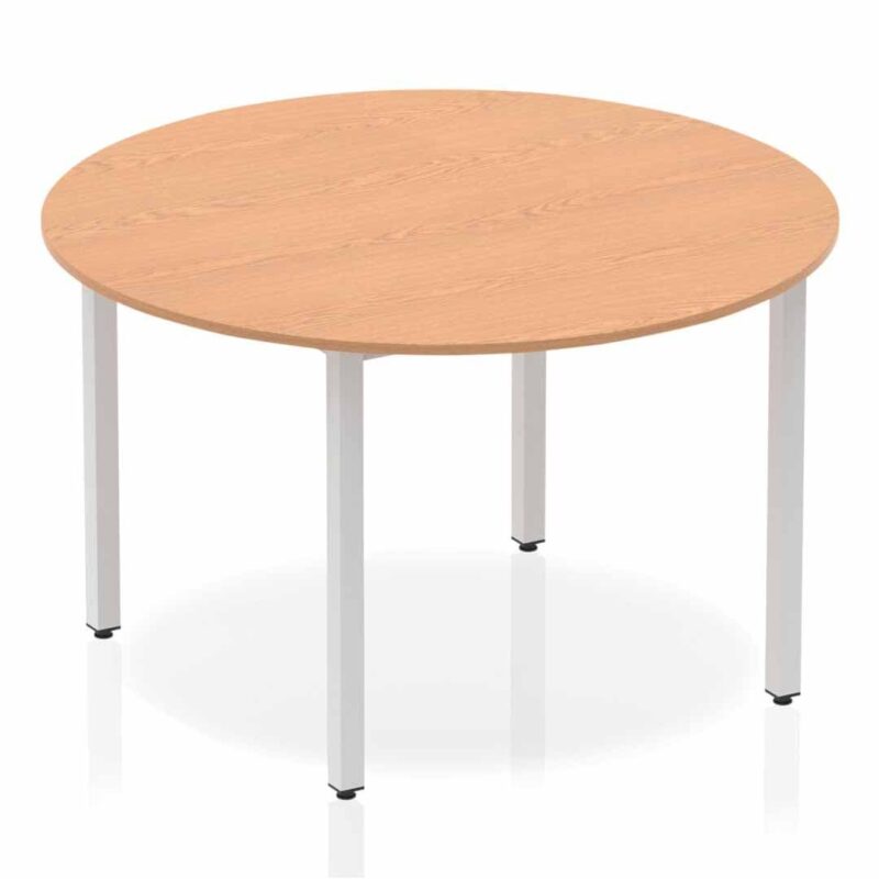 Impulse Circle Table With Box Frame Leg - Image 4