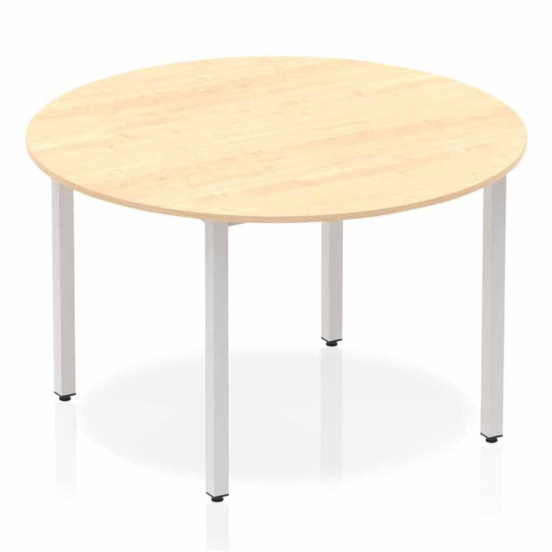 Impulse Circle Table With Box Frame Leg - Image 3