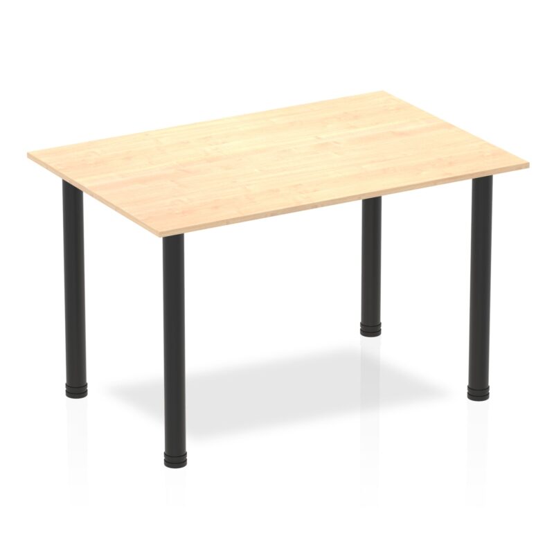 Impulse 1200mm Straight Table With Post Leg - Image 11