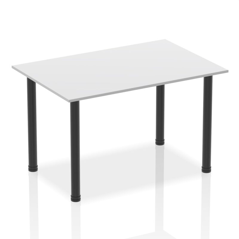 Impulse 1400mm Straight Table With Post Leg - Image 27