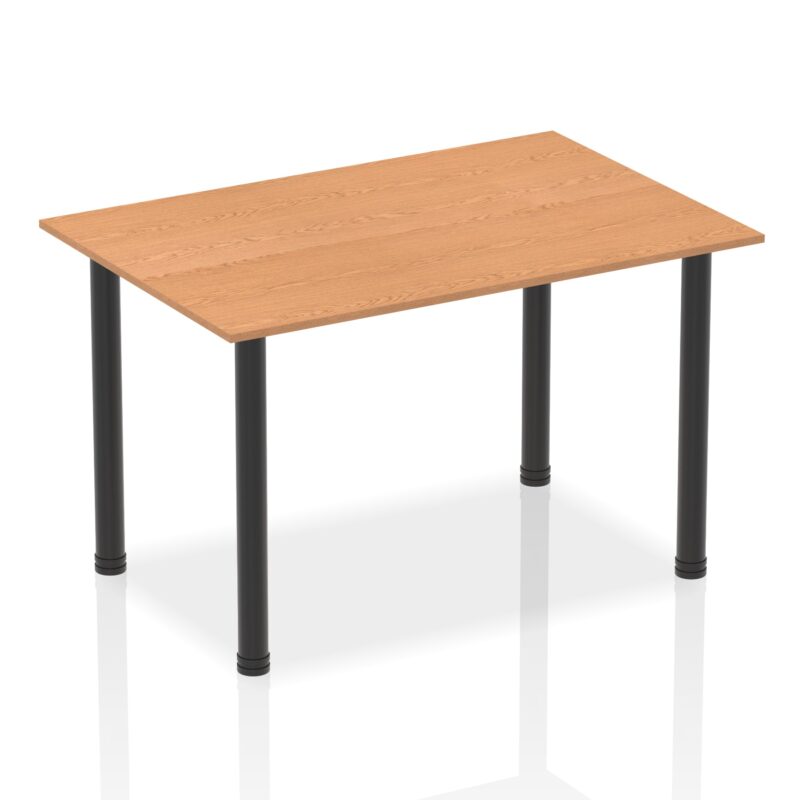 Impulse 1400mm Straight Table With Post Leg - Image 17