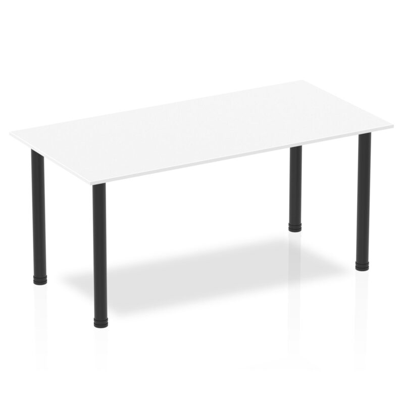 Impulse 1600mm Straight Table With Post Leg - Image 26