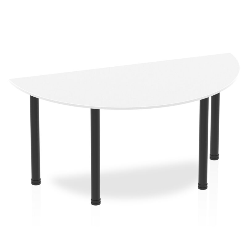 Impulse Semi-Circle Table With Post Leg - Image 26