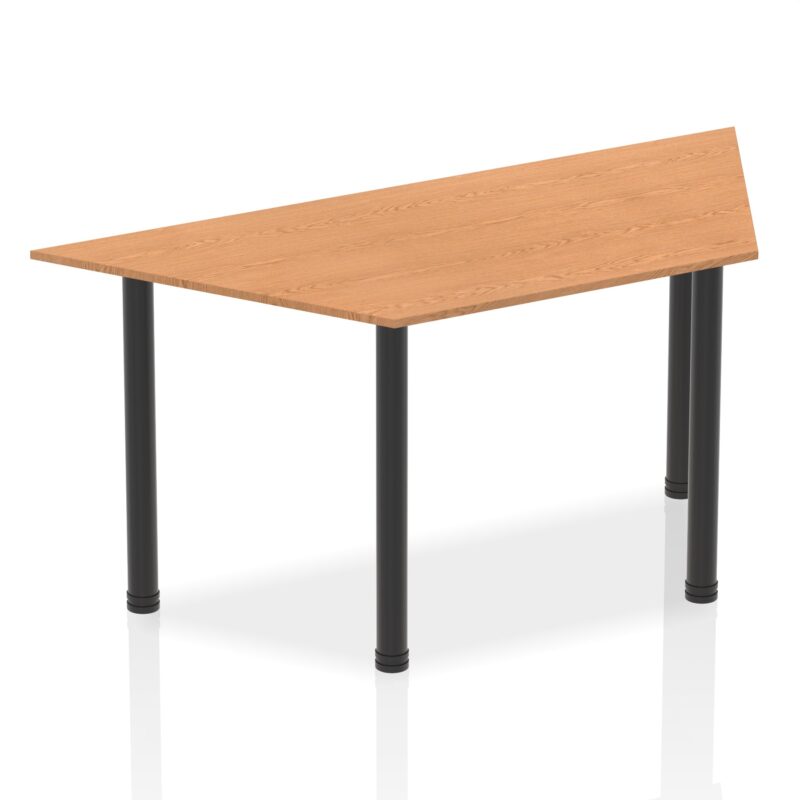 Impulse Trapezium Table With Post Leg - Image 19