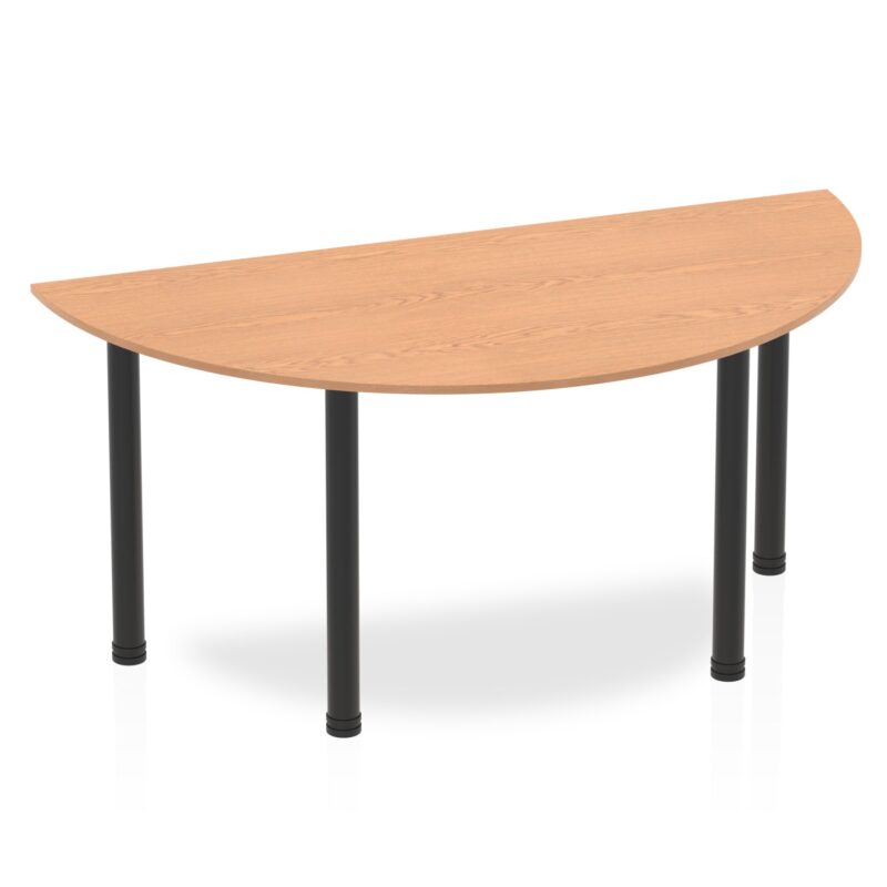 Impulse Semi-Circle Table With Post Leg - Image 16