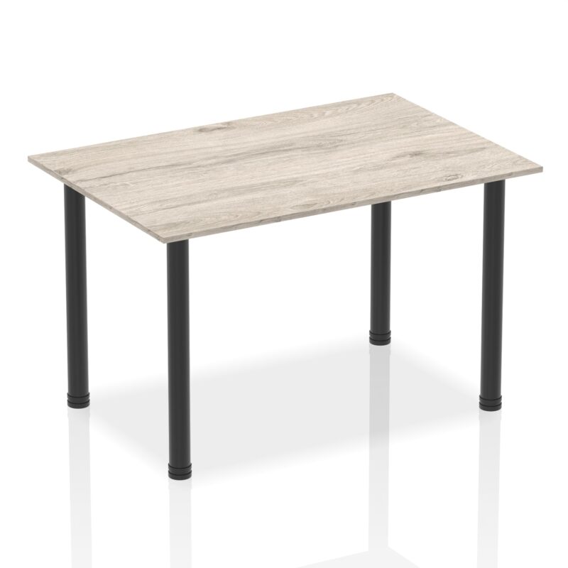 Impulse 1400mm Straight Table With Post Leg - Image 6