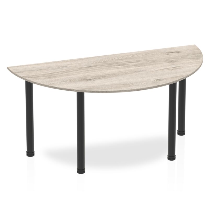Impulse Semi-Circle Table With Post Leg - Image 6