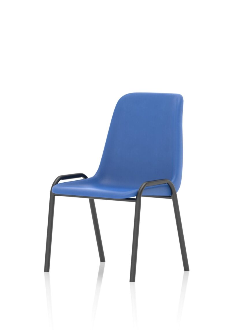 Polly Medium Back Stacking Polypropylene Visitor Chair - Image 11