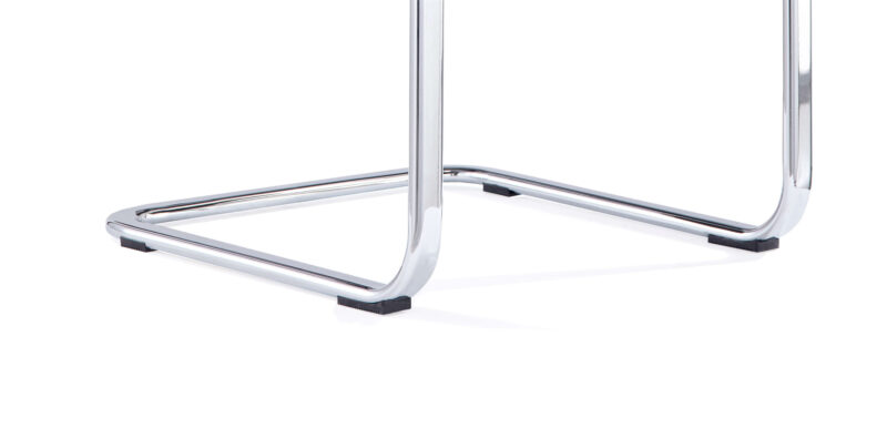 Mien High Back Leather Cantilever Visitor Office Chair - Image 3
