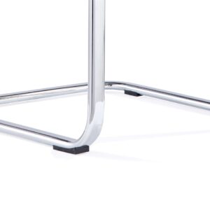 Mien High Back Leather Cantilever Visitor Office Chair - Image 10